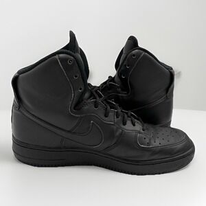 Nike Air Force1 Triple Black High '07 Men's Sneakers BASKETBALL US Size 7.5 READ